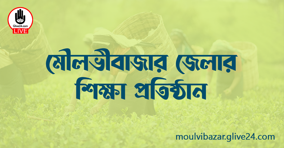 মৌলভীবাজার জেলার শিক্ষা প্রতিষ্ঠান