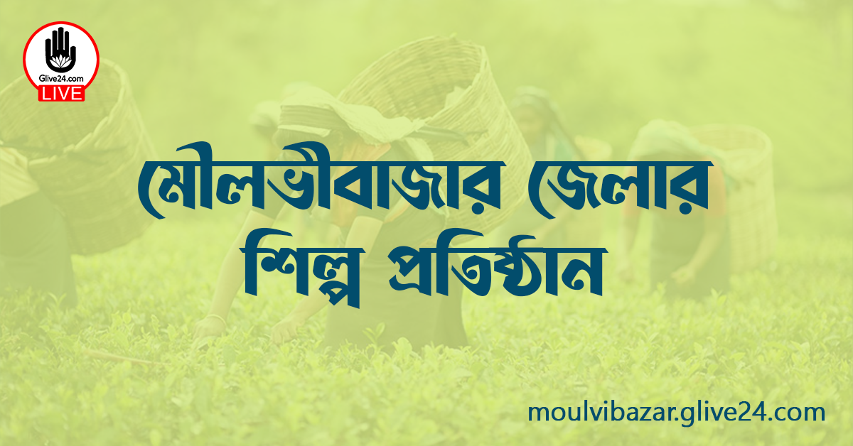 মৌলভীবাজার জেলার শিল্প প্রতিষ্ঠান